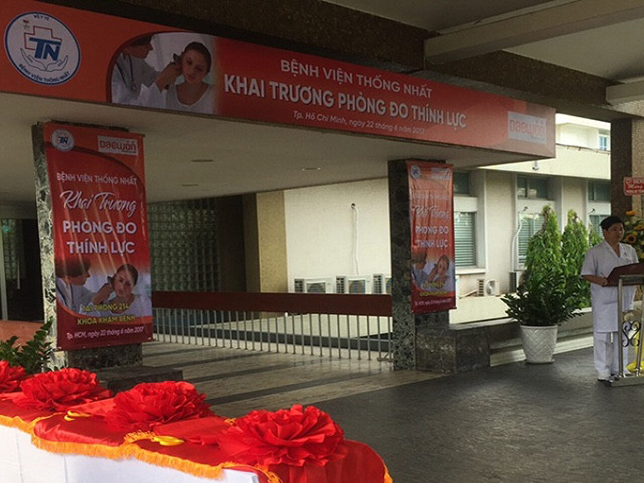 Khai trương phòng đo thính lực – BV Thống Nhất